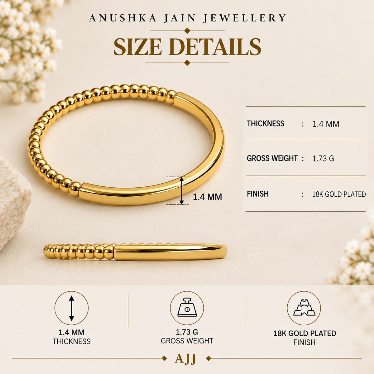 Half Twisted Ring