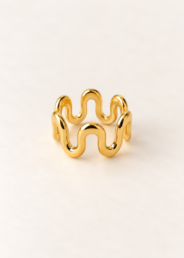Wave Ear Cuff