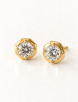Misu Bezel Solitaire Stud