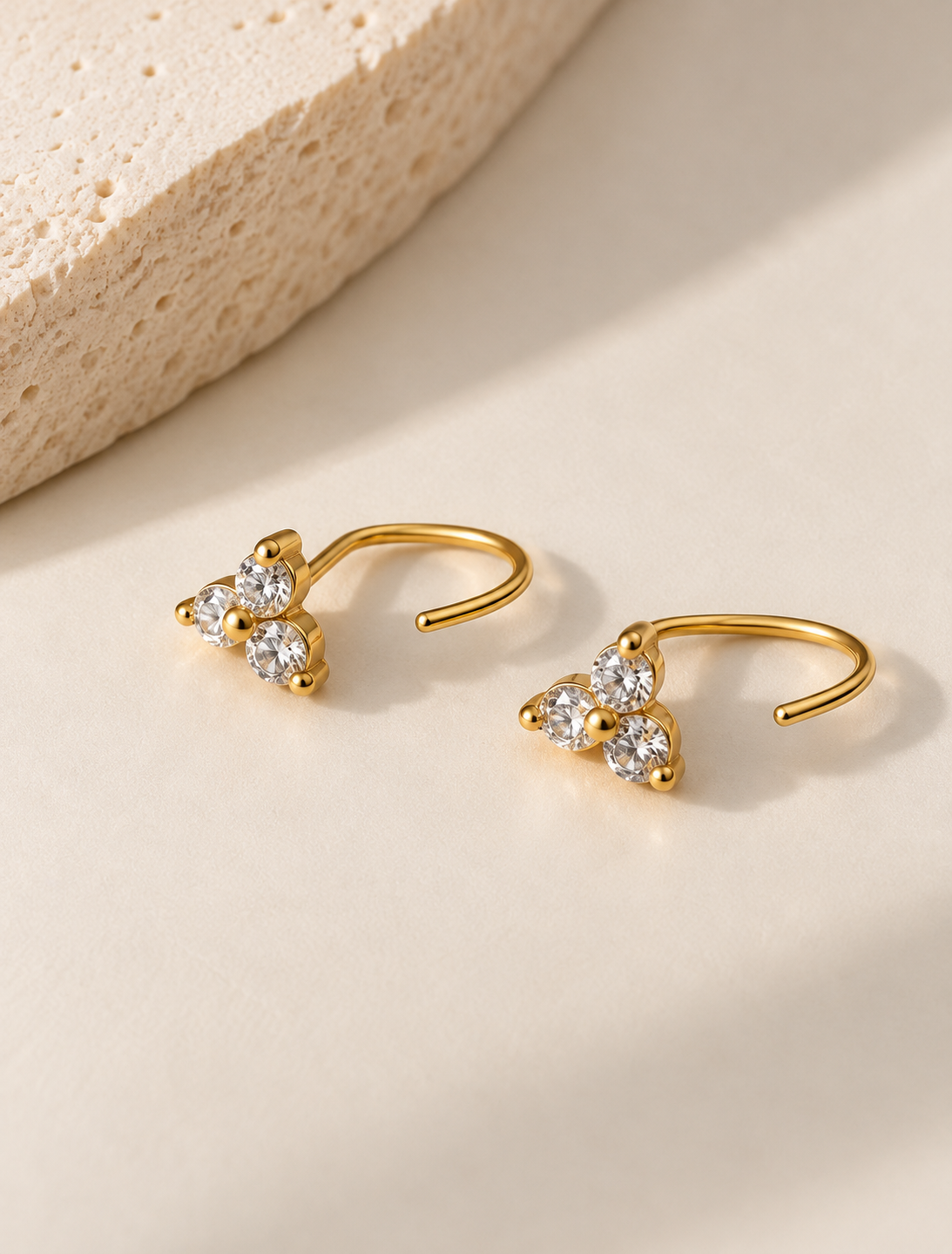 Mini Trinity Cluster Stud