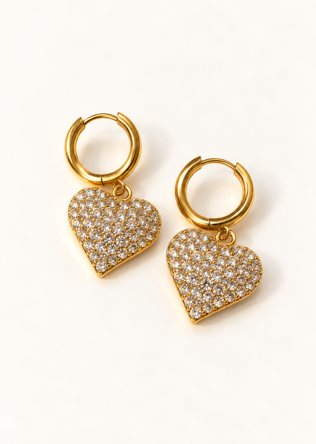 Sparkle Heart Huggie