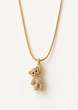 Sparkle Teddy Necklace