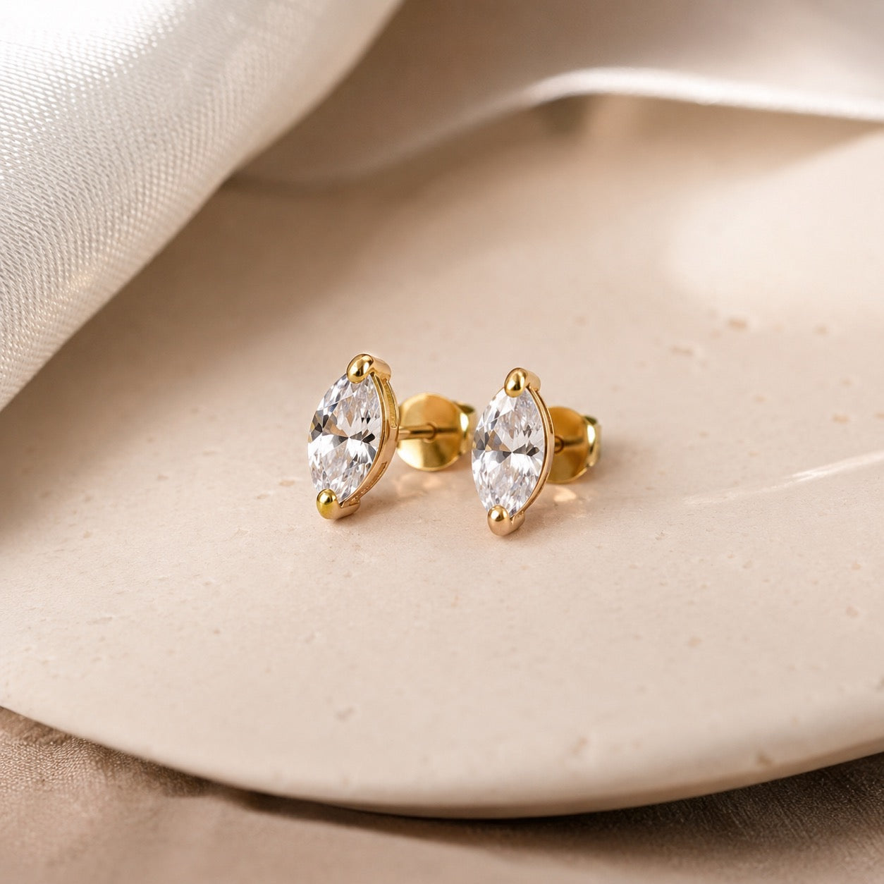 Marquise Studs