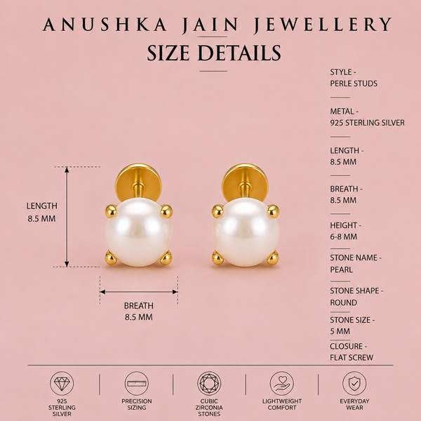 Perle Studs