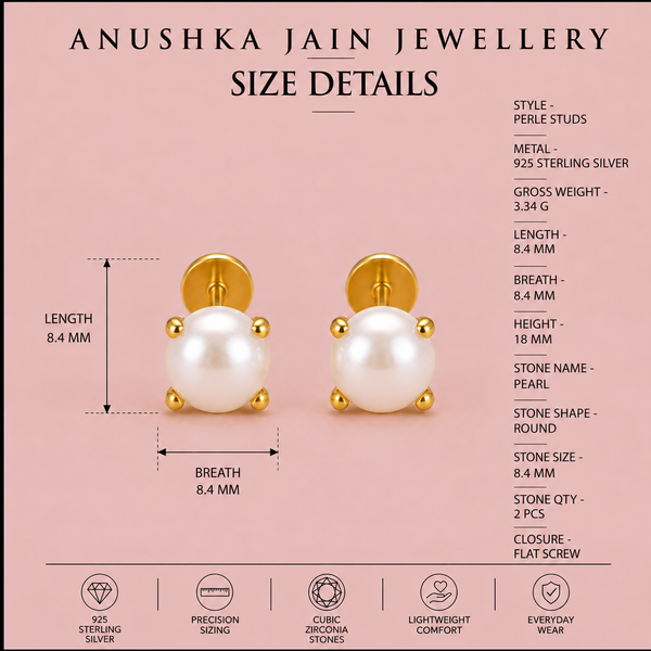 Perle Studs
