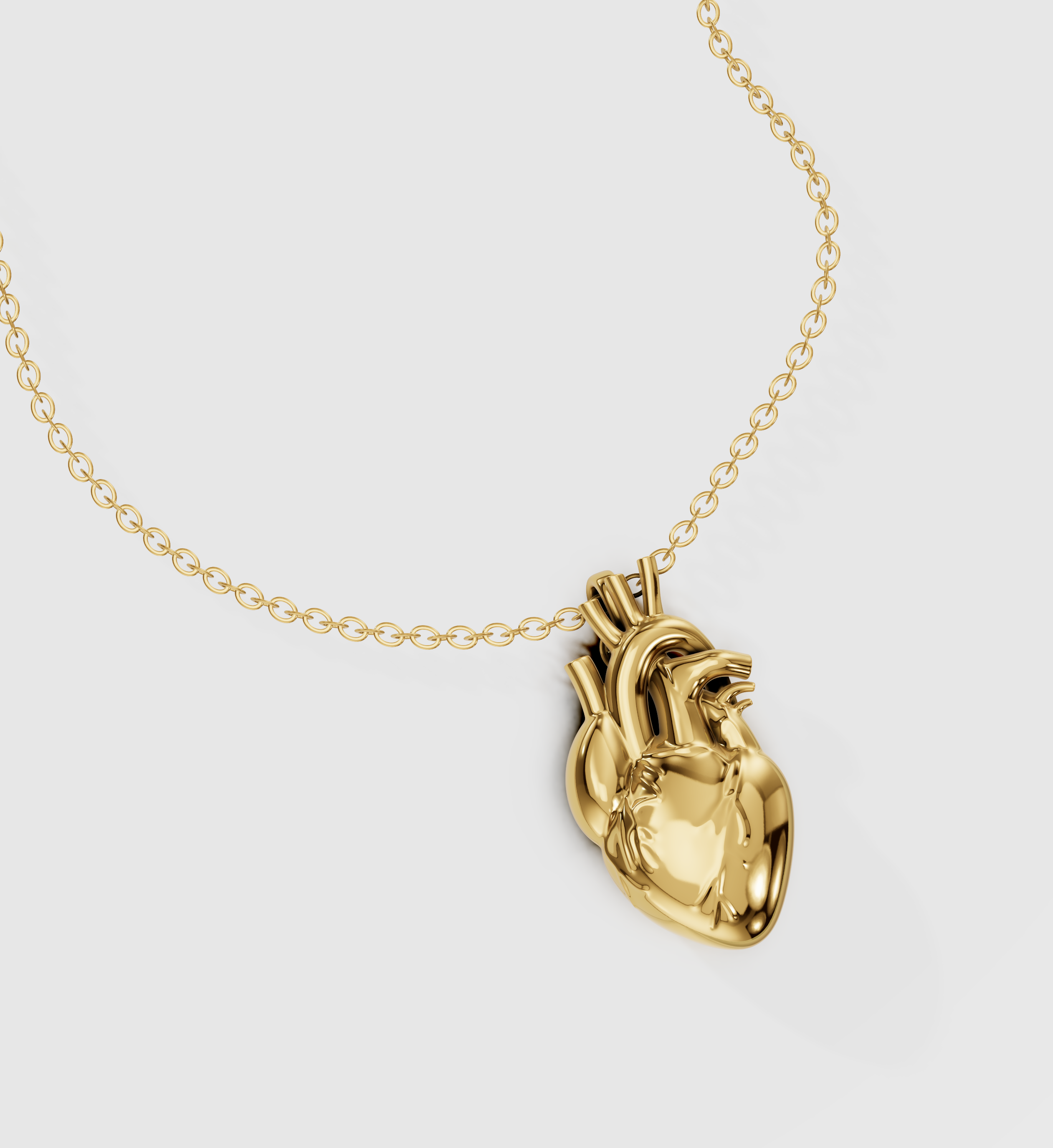 Aisha Ahmed in We Heart It Necklace