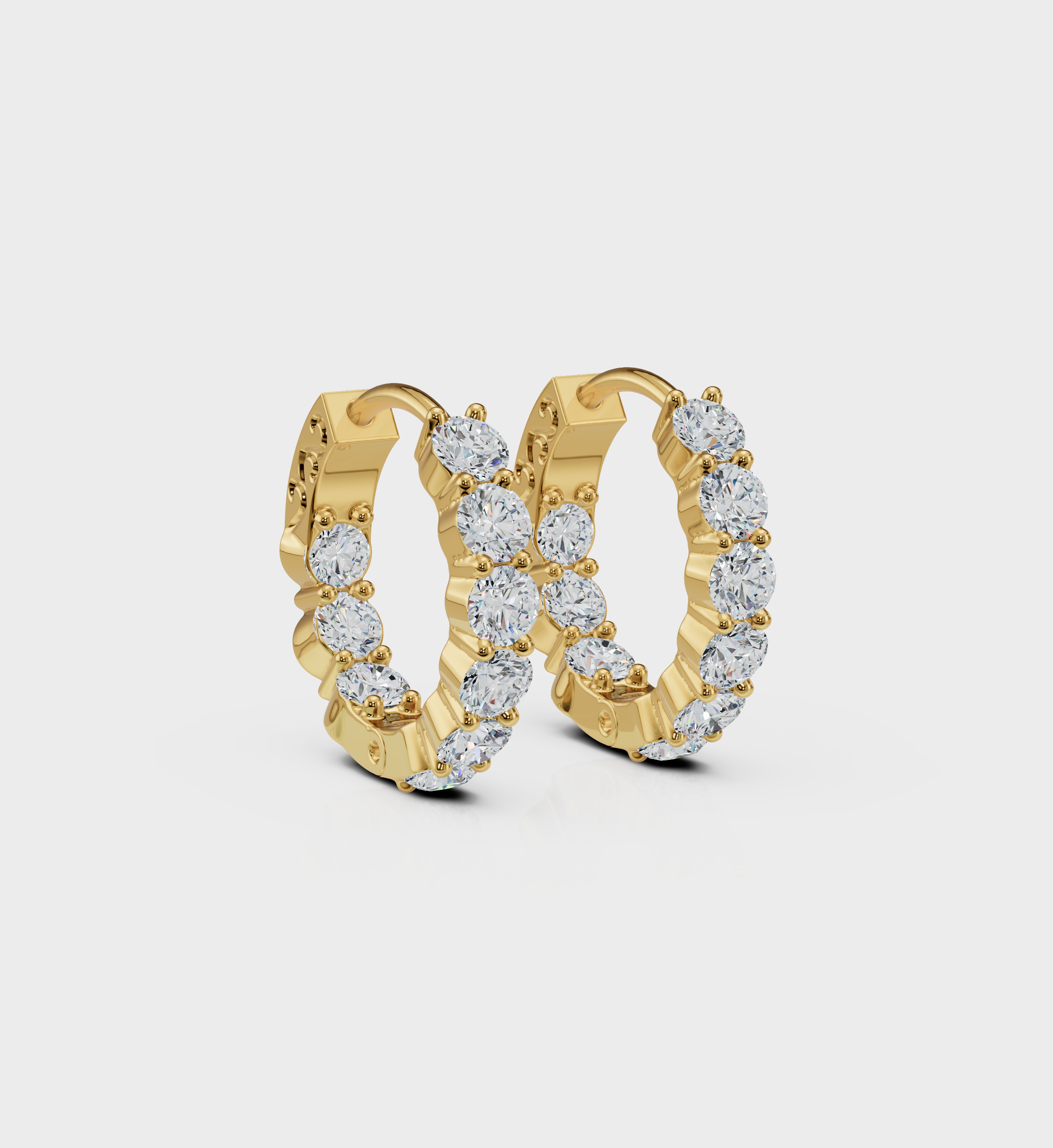 Small Round Hoop Earring