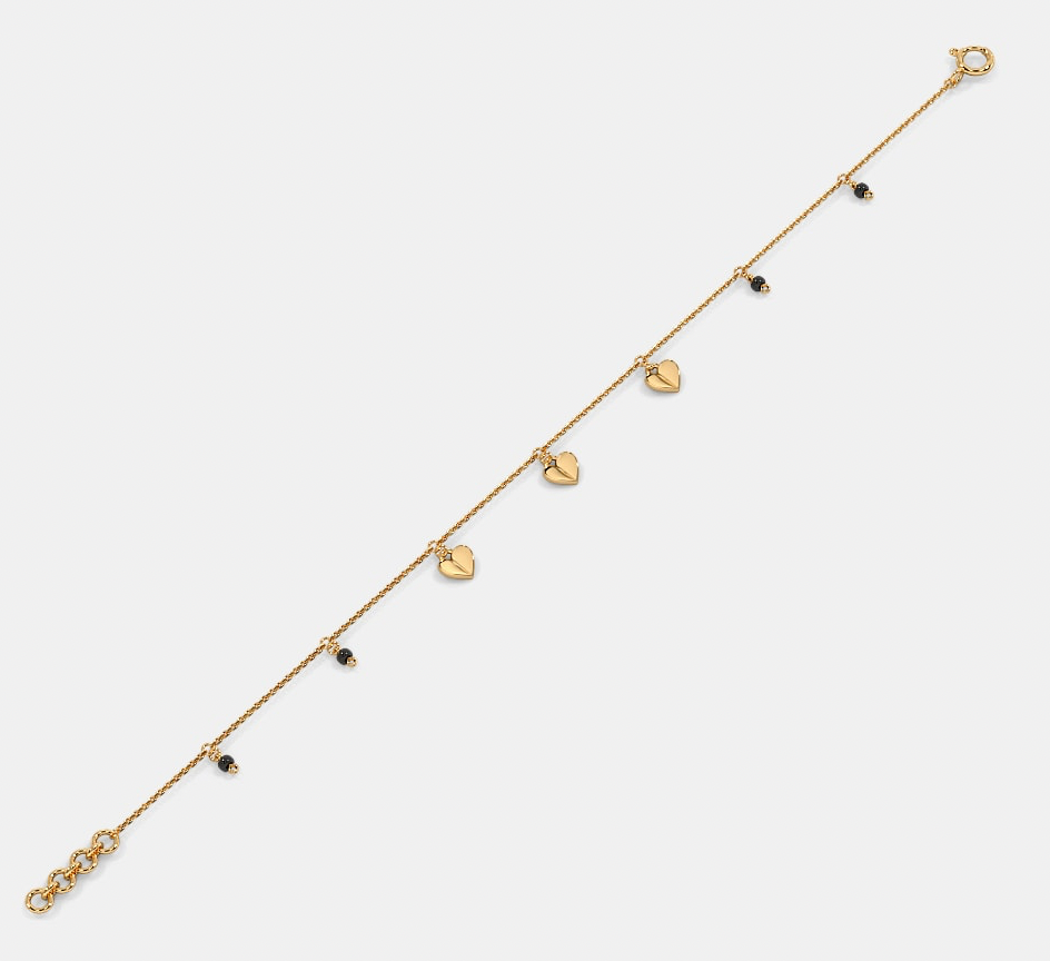 Minimal Heart Hand Mangalsutra
