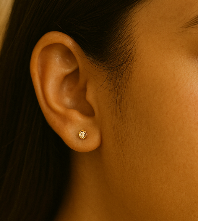 Round Diamond Studs