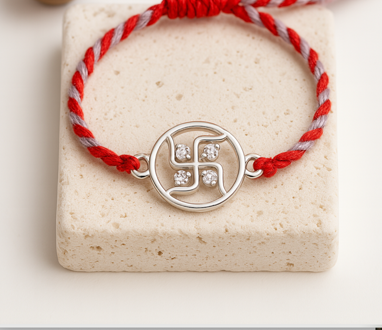 Luxury Rakhi Duo Set