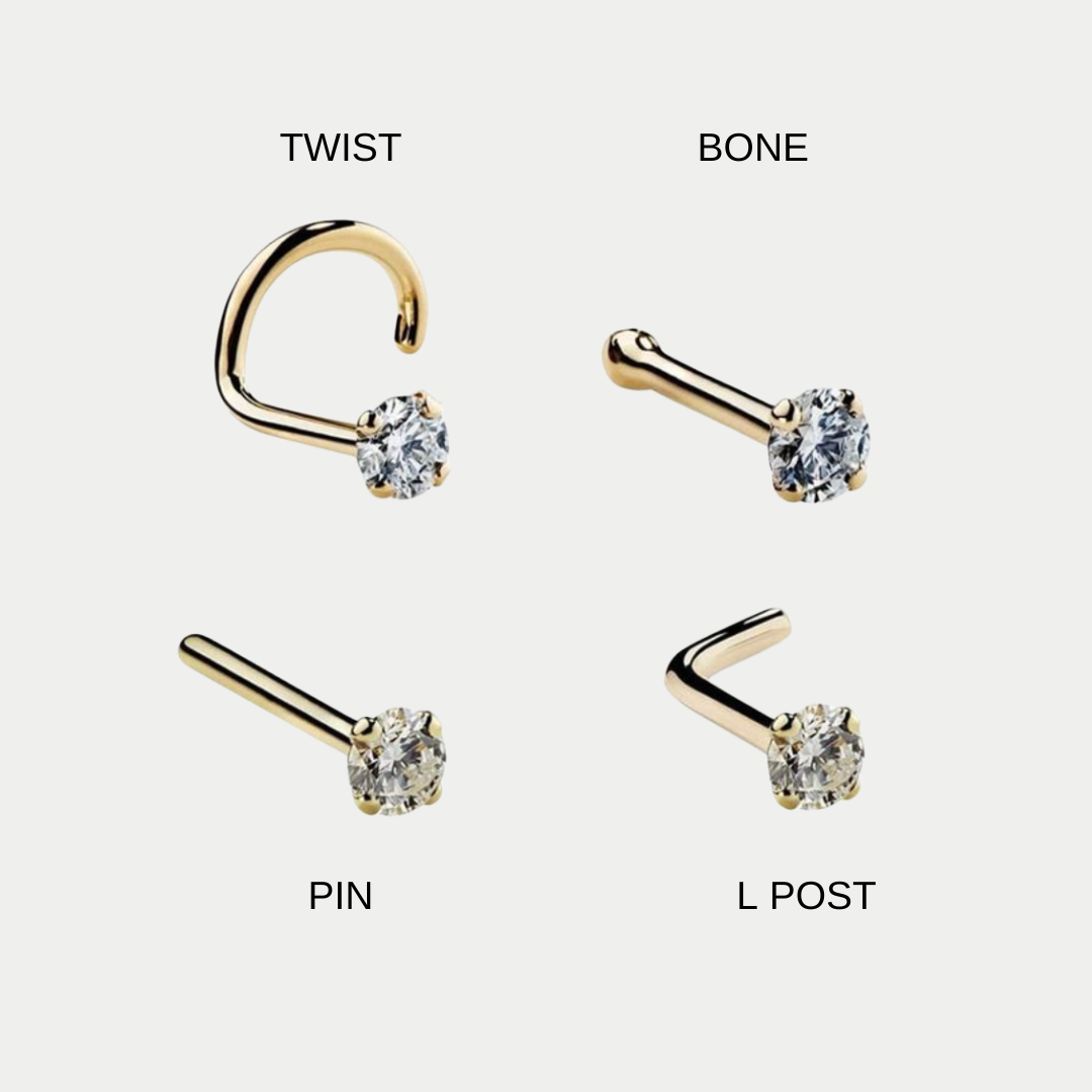 Micro Star Nose Pin
