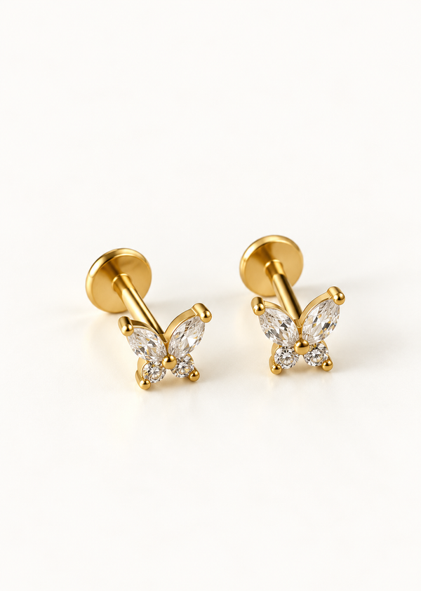 Mini Butterfly Stud