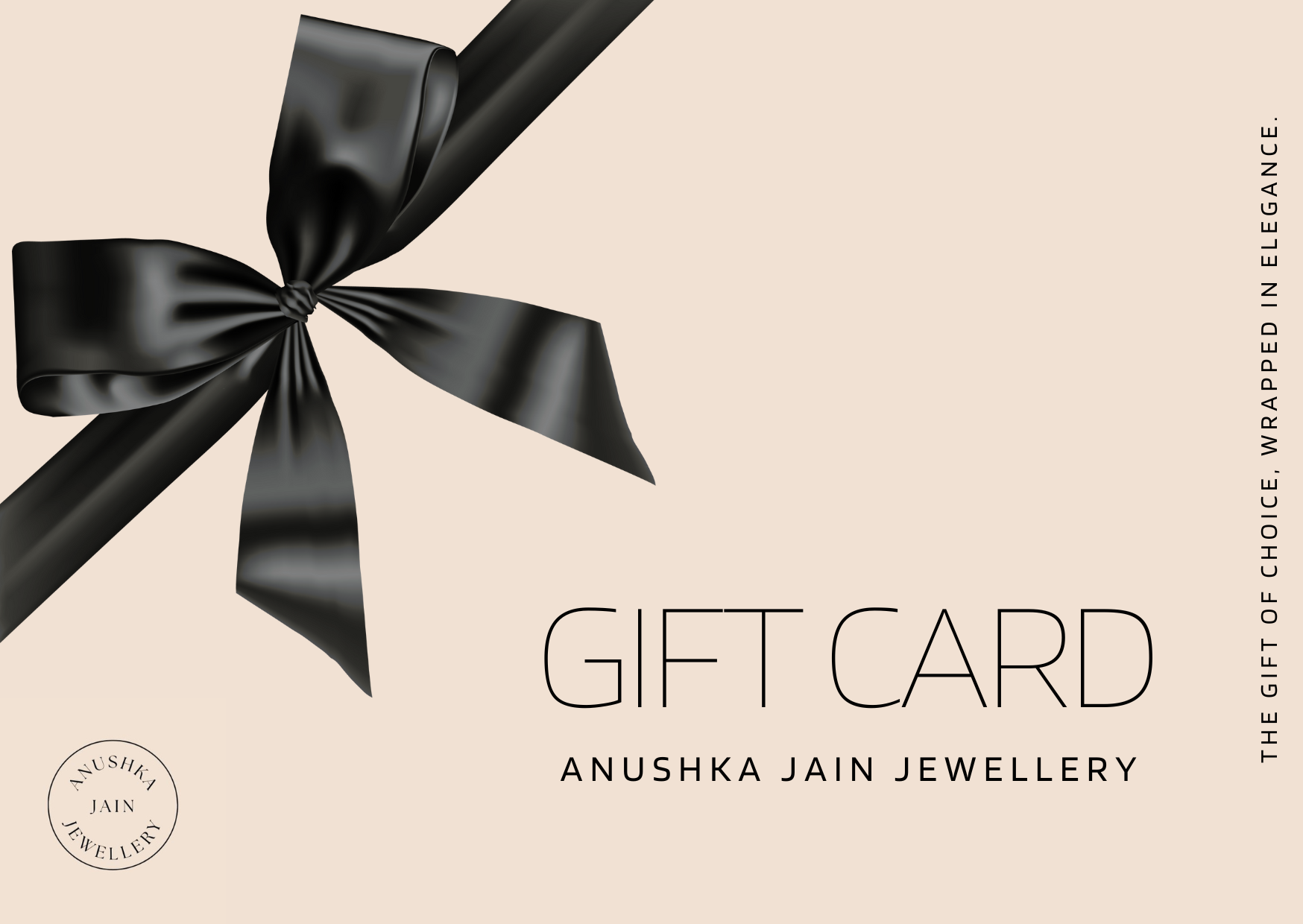 Anushka Jain Jewellery Gift Card