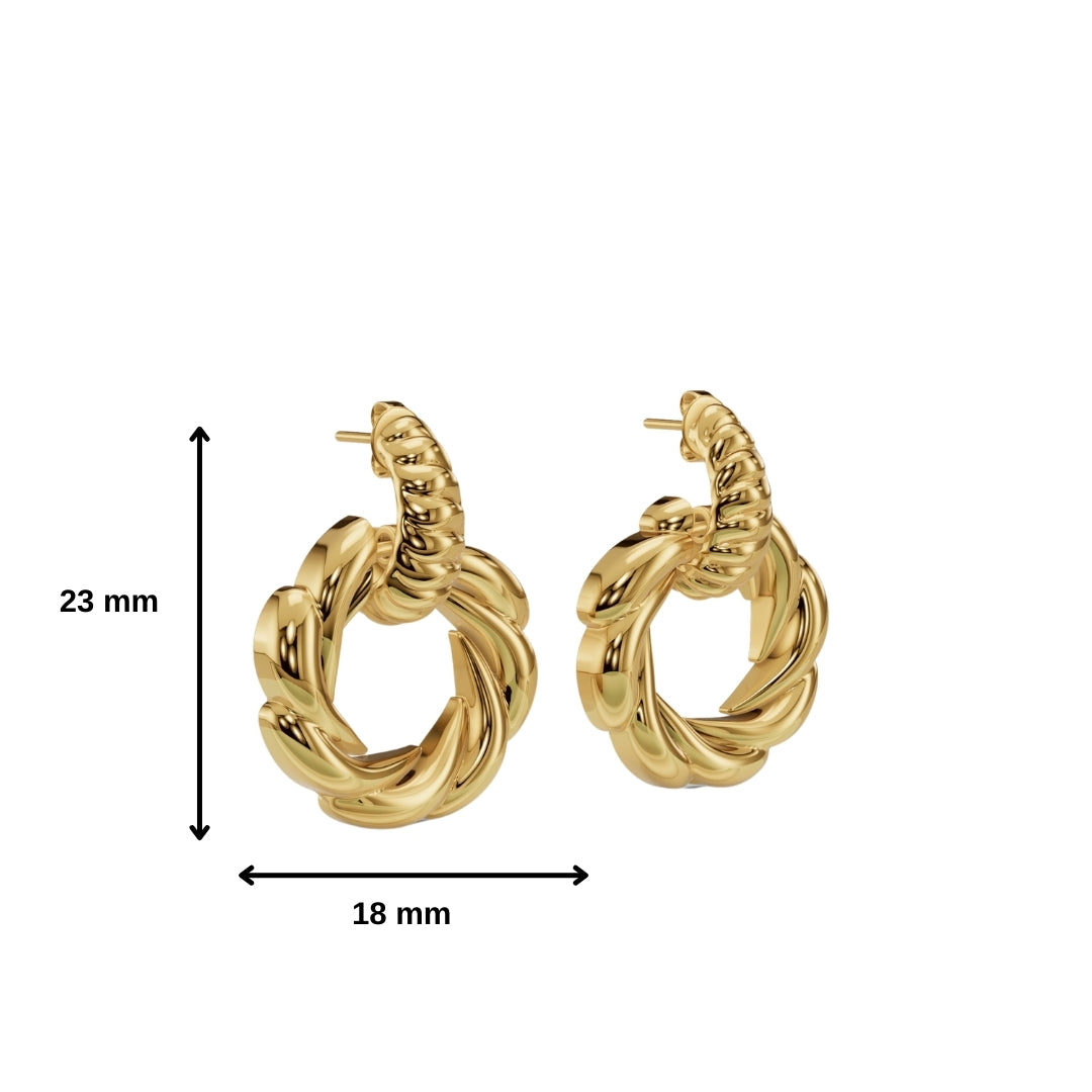 Allure Hoops-Hoops-Anushka Jain Jewellery