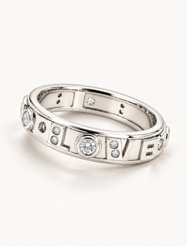 Amora Love Band Ring