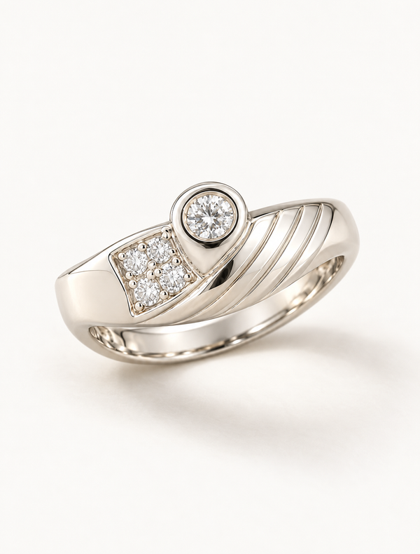 Aurielle Statement CZ Ring