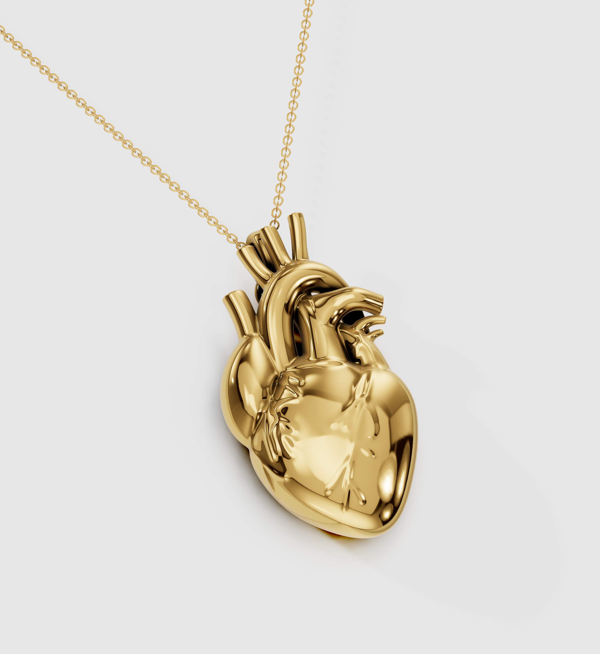 Aisha Ahmed in We Heart It Necklace