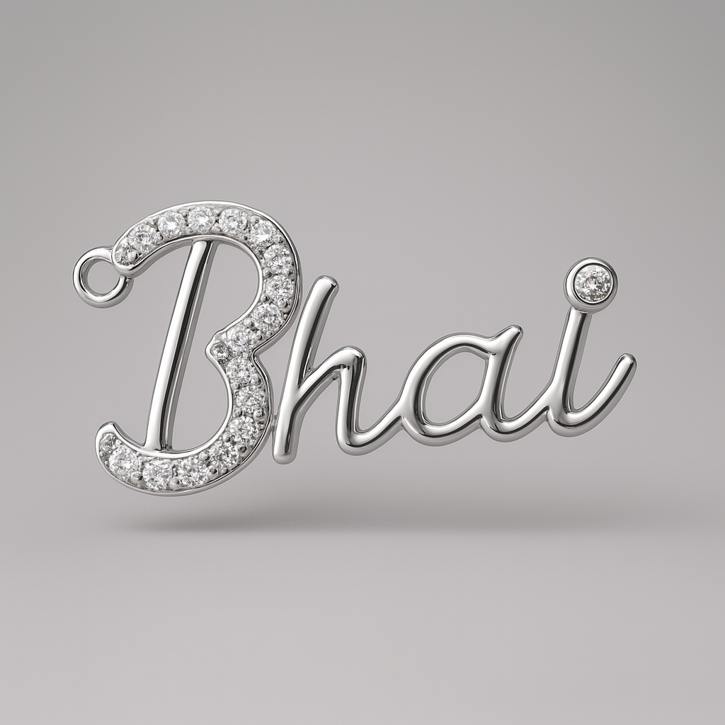 Bhai Diamond Rakhi-Anushka Jain Jewellery