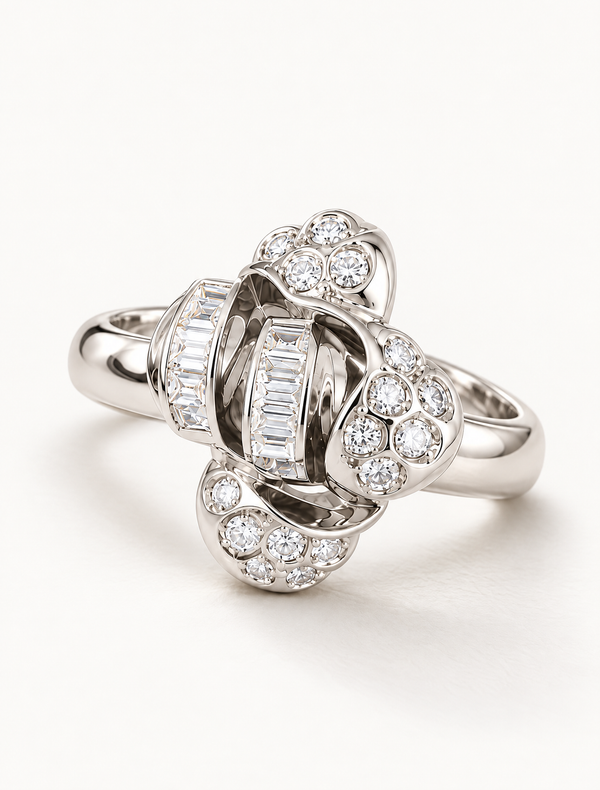 Bloom Halo Statement Ring