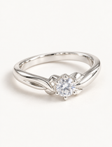 Bloom Solitaire Ring