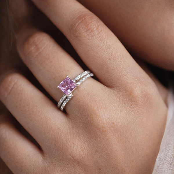Blush Spiral Ring-Rings-Anushka Jain Jewellery