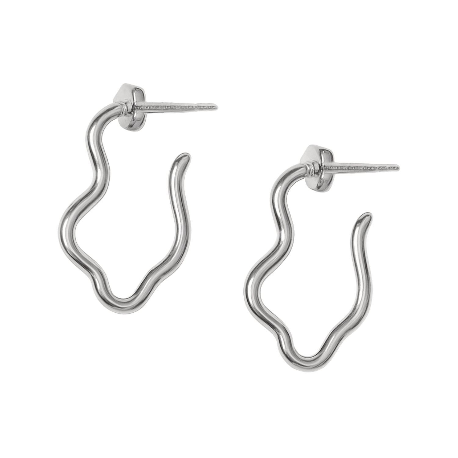 Bobble Earrings-Hoops-Silver-Anushka Jain Jewellery