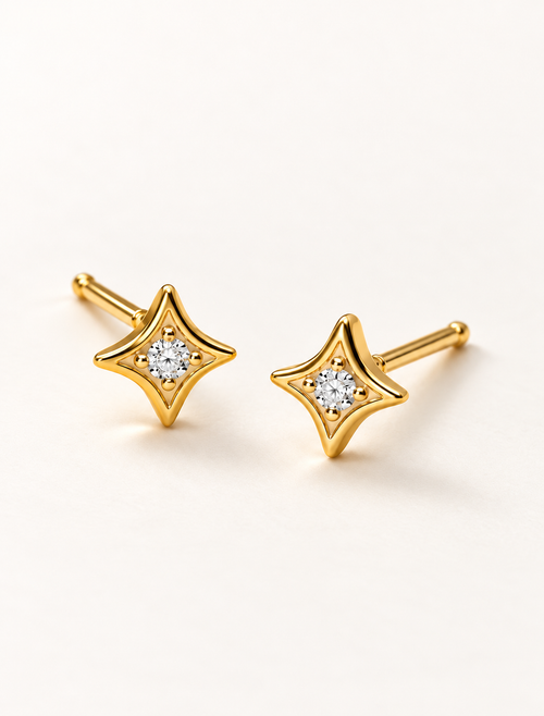 Twinkle Diamond Studs