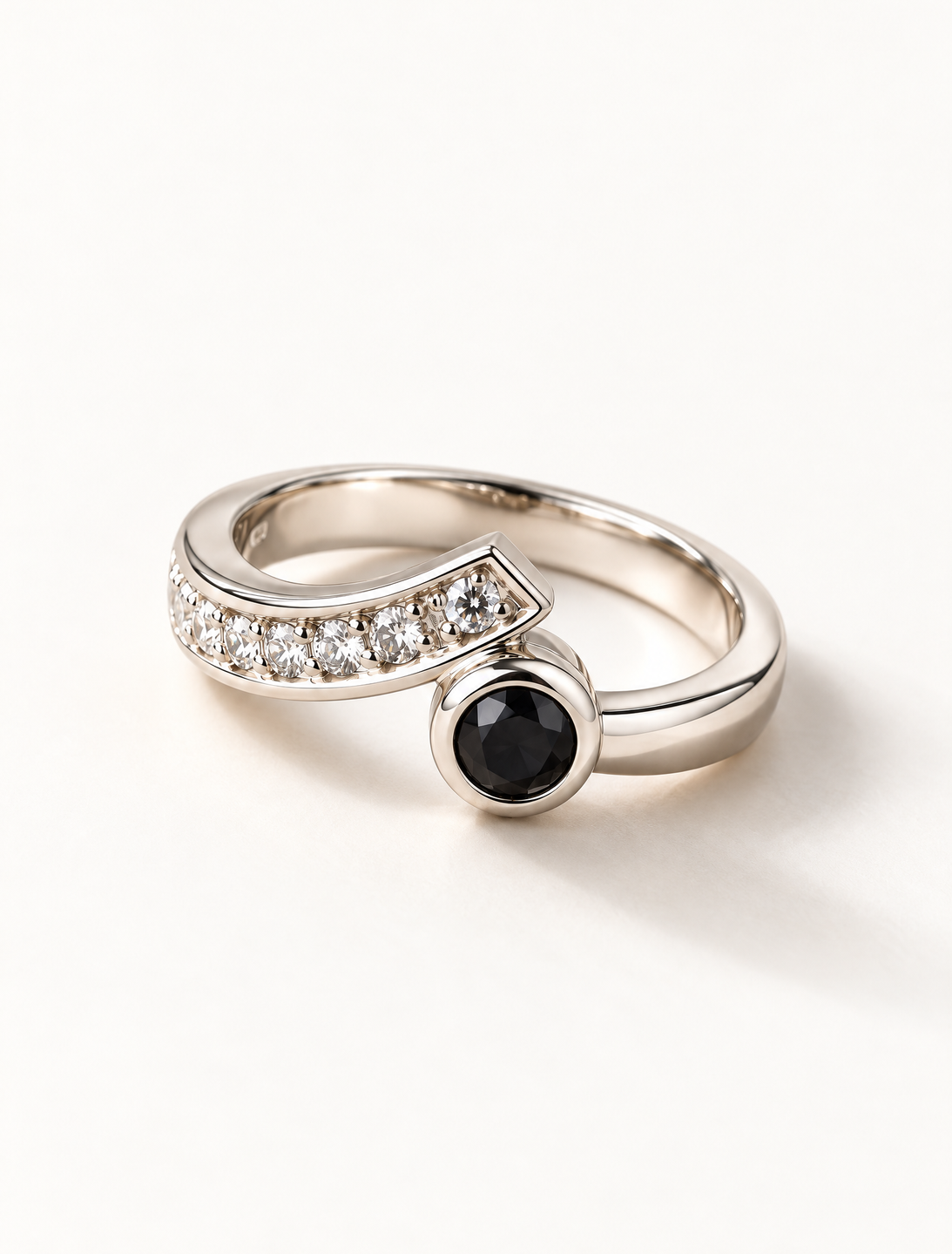 Celeste Sapphire Wave Ring