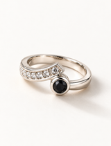 Celeste Sapphire Wave Ring