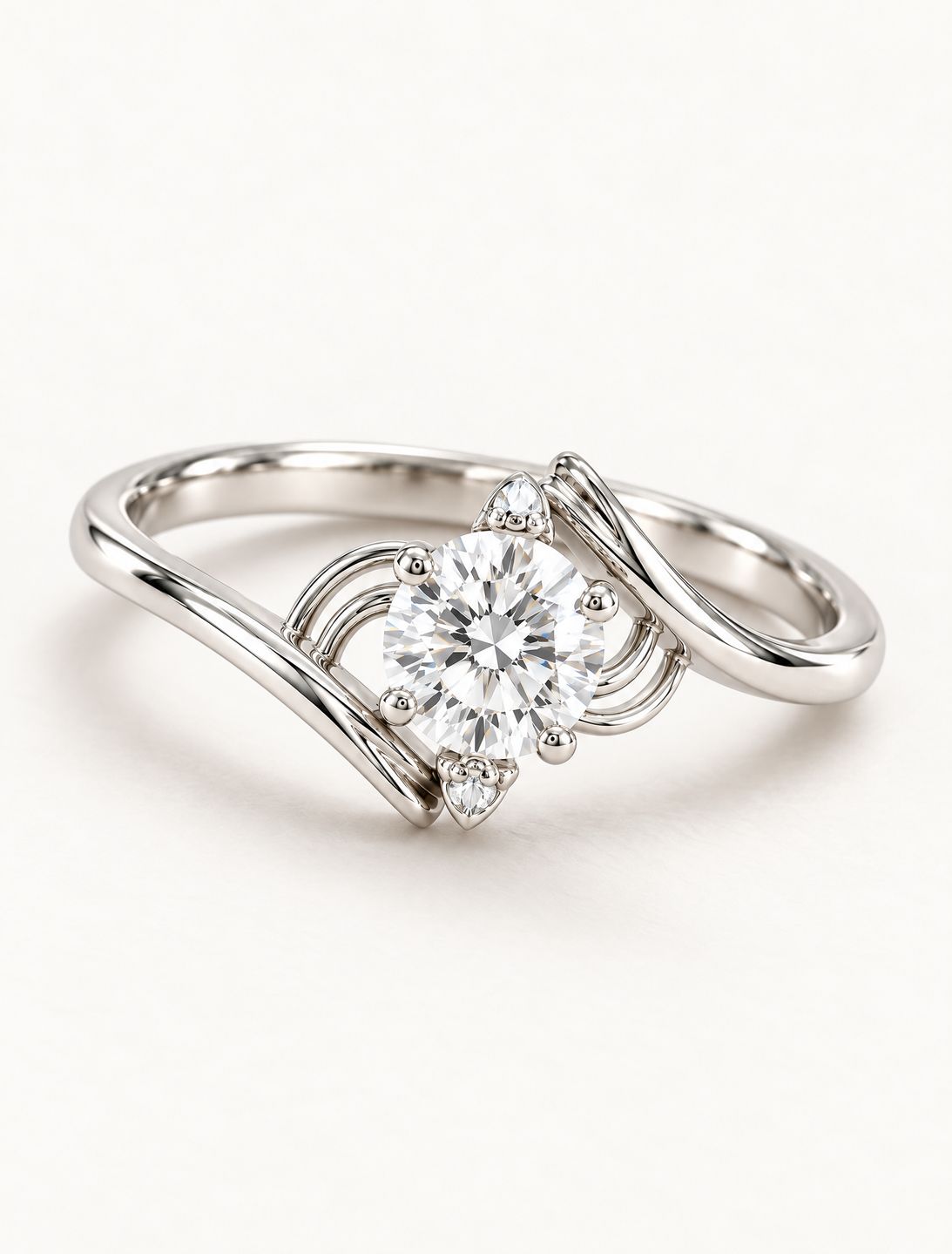 Celeste Swirl Ring