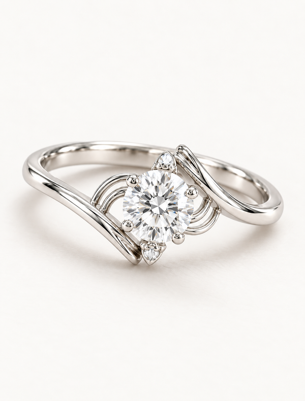 Celeste Swirl Ring