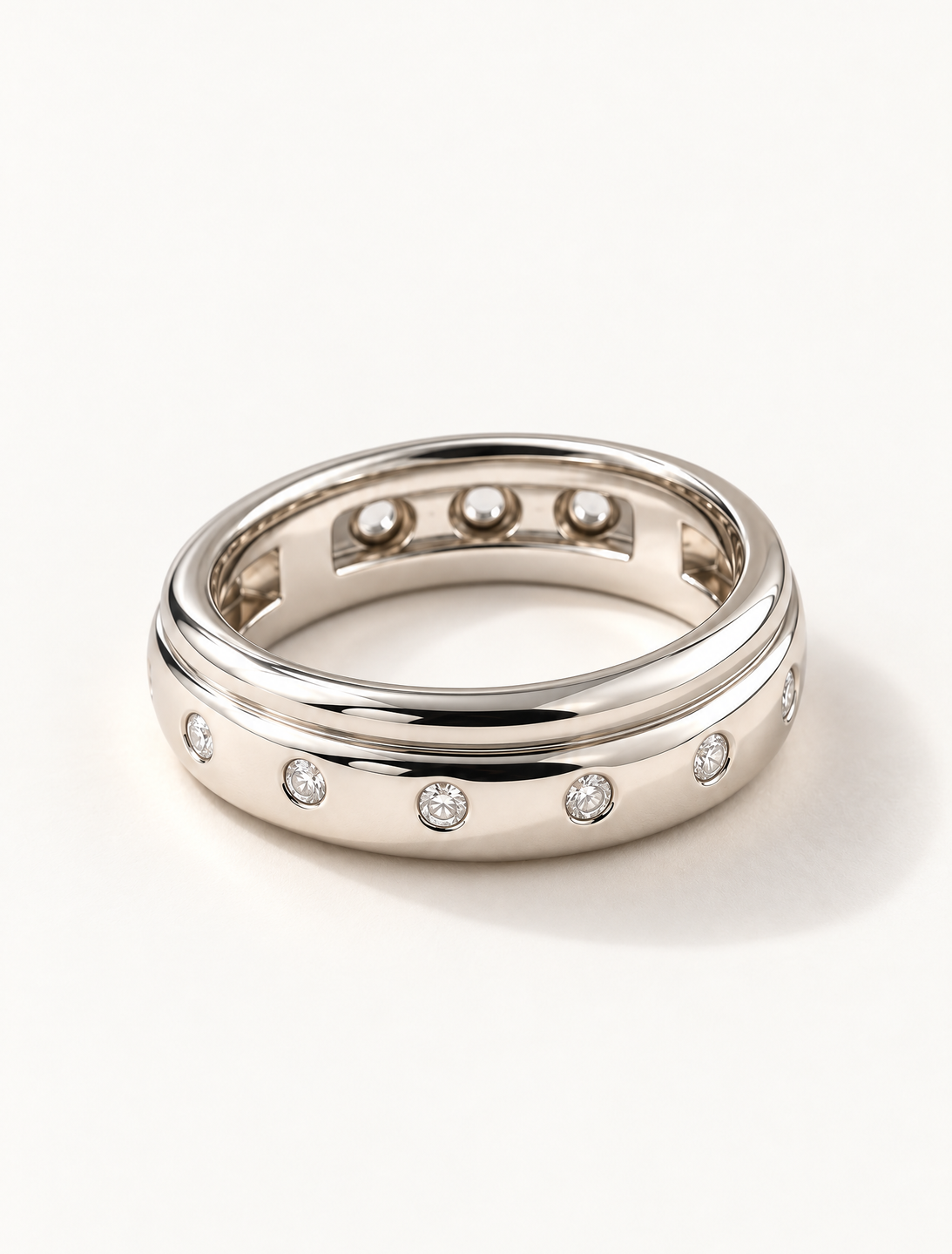 Celestial Dot Band Ring