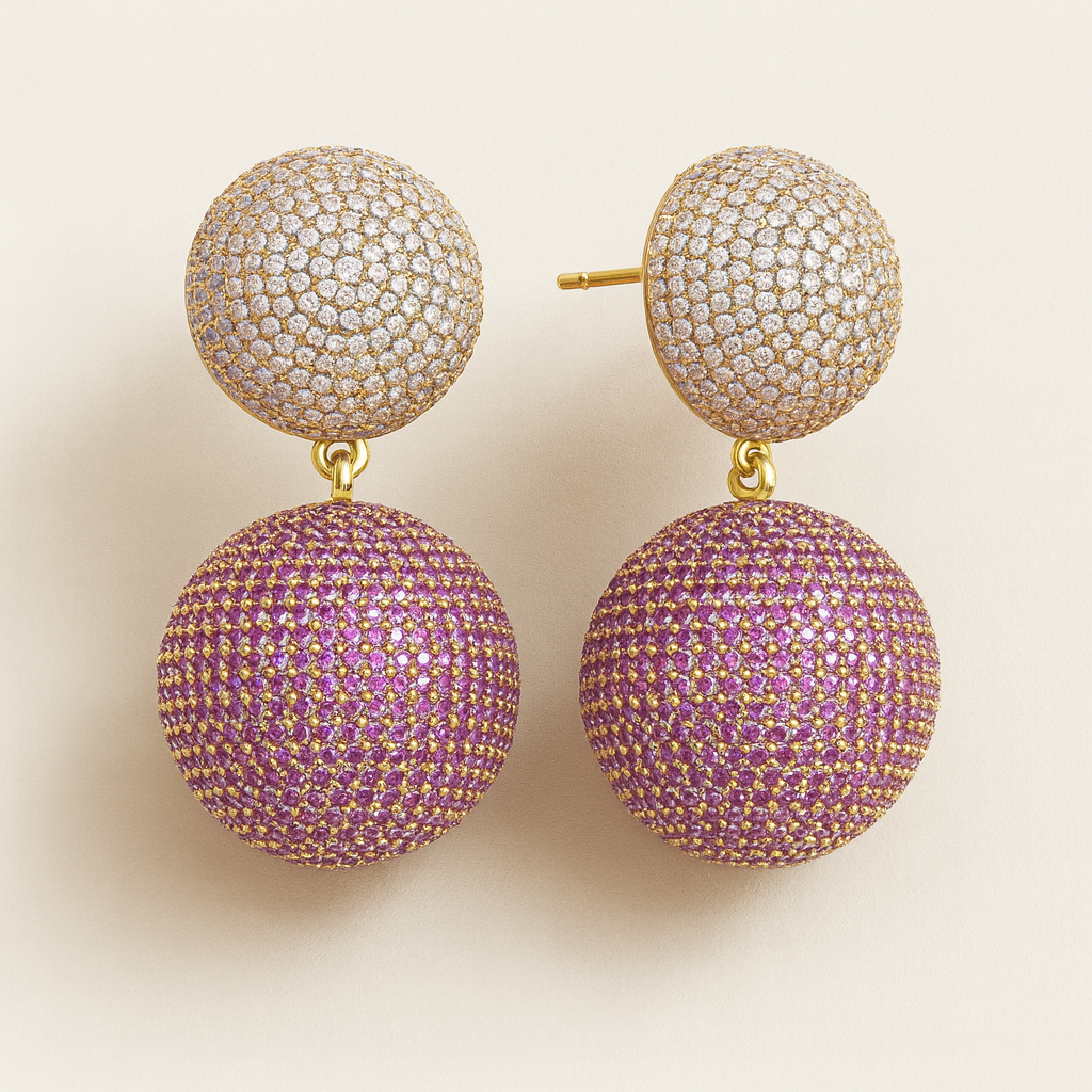 Chandelier Earring-Hoops-Anushka Jain Jewellery