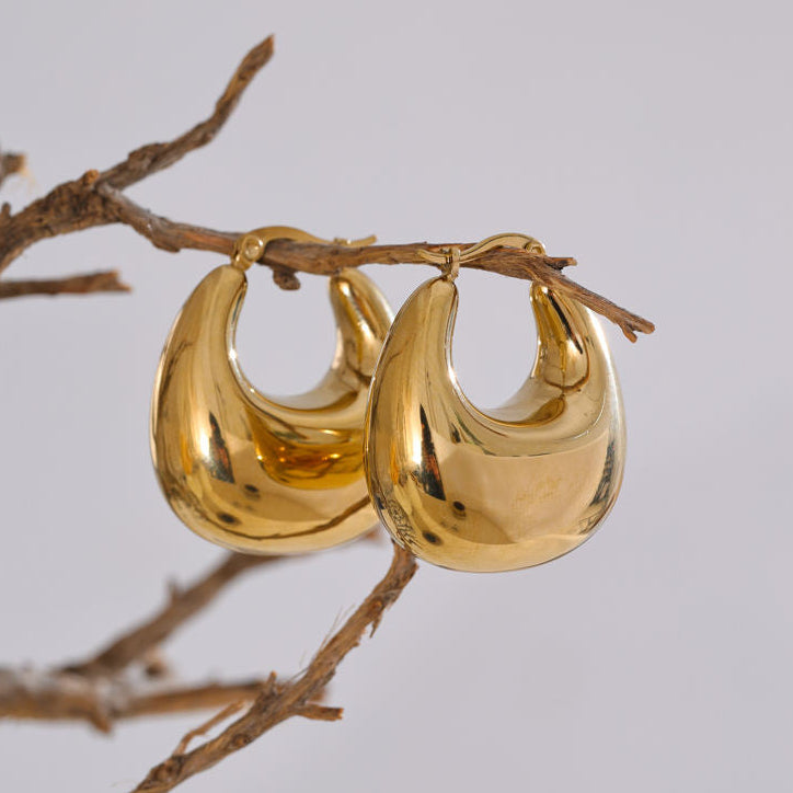 Chunky Hoops-Anushka Jain Jewellery