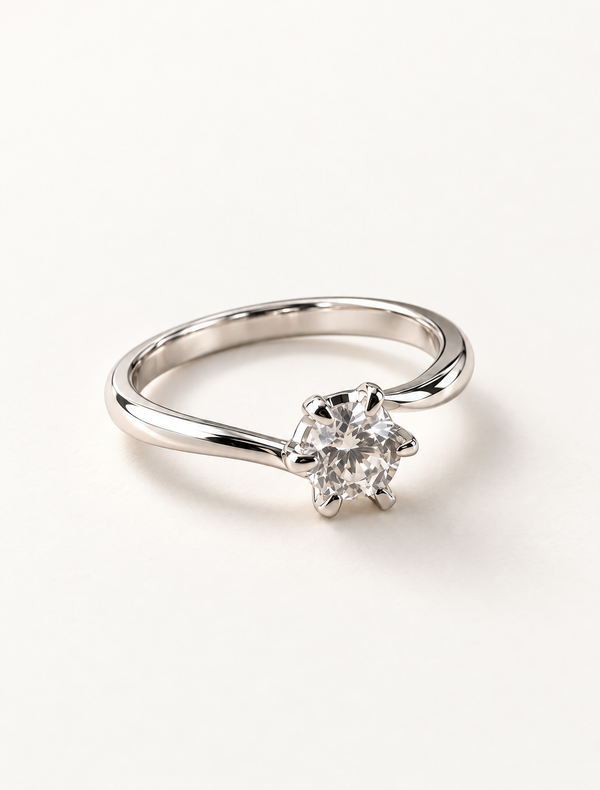 Classic Solitaire Engagement Ring