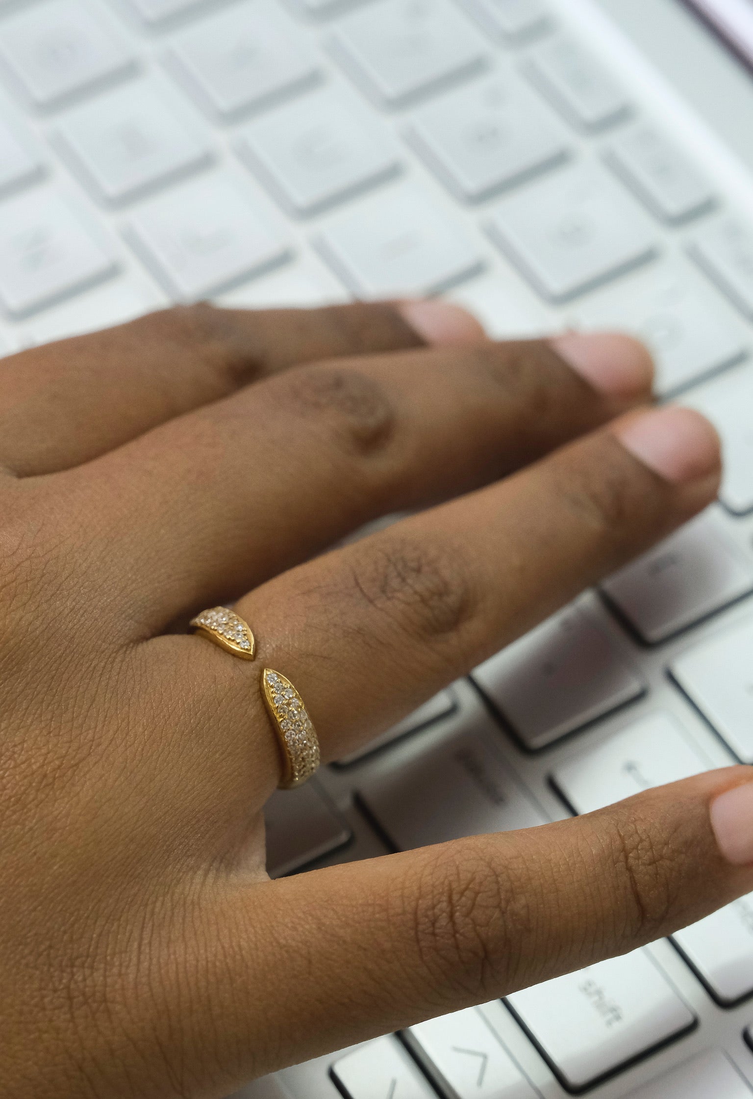 Claw Ring-Rings-Anushka Jain Jewellery