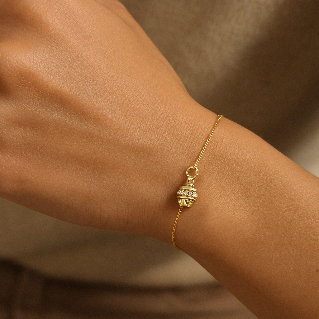 Cupcake Charm-Charms-Anushka Jain Jewellery