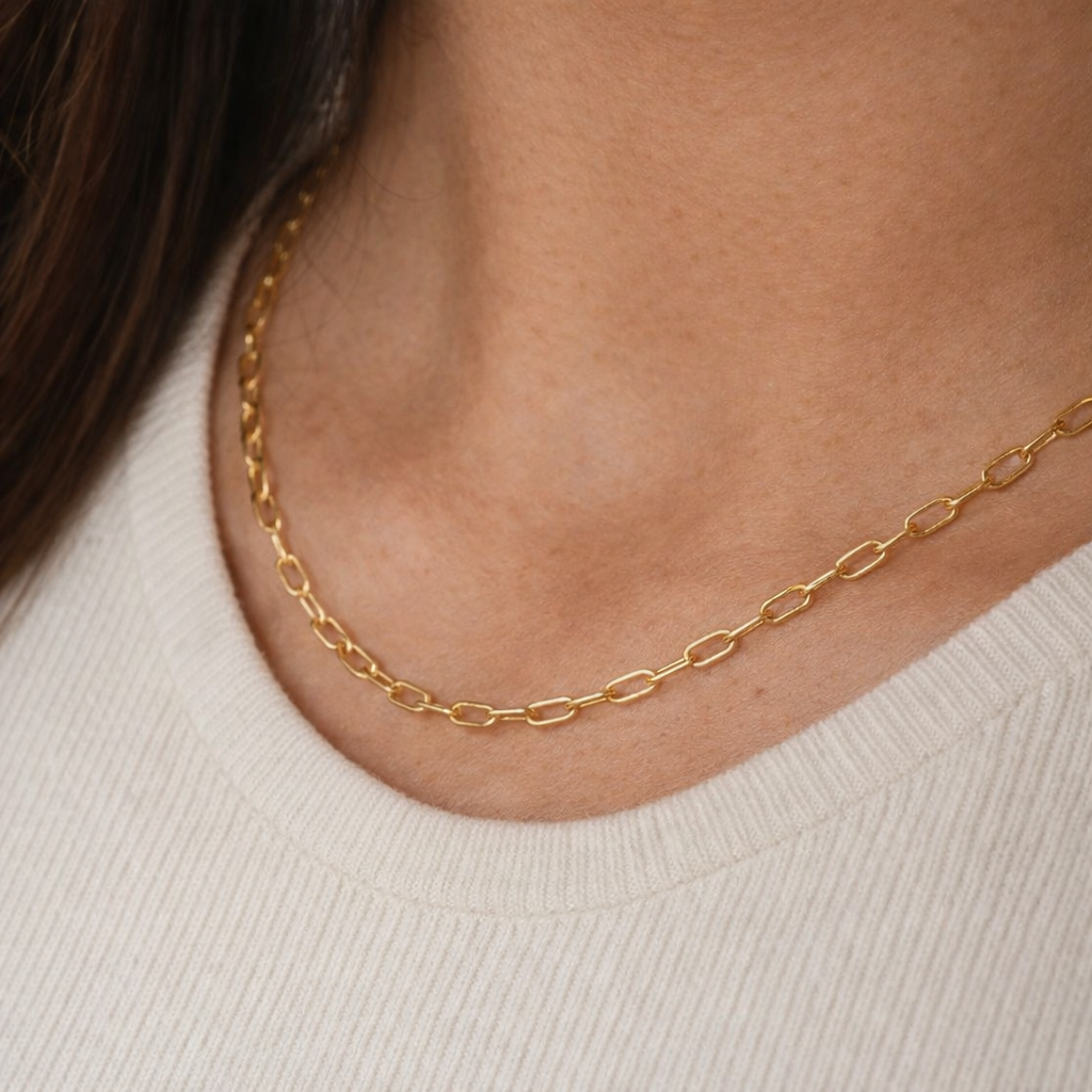 Curve Cable Chain-Chains-Anushka Jain Jewellery