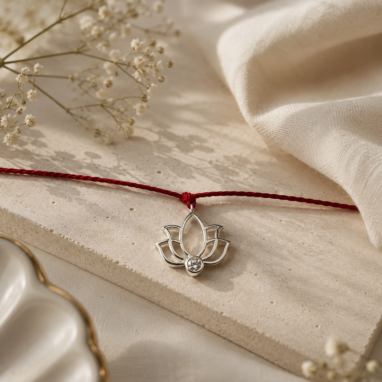 Lotus Rakhi