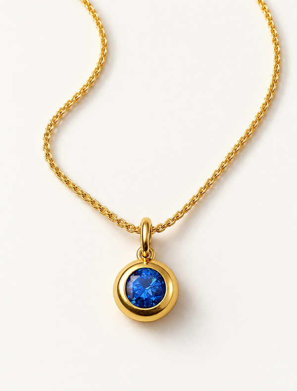 December Birthstone Necklace