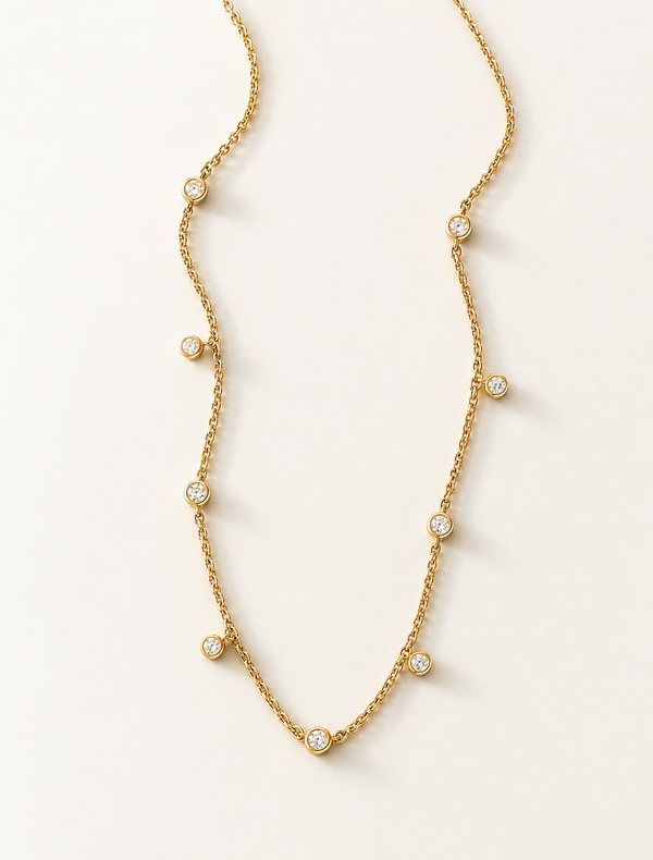 Delicate Diamond Necklace