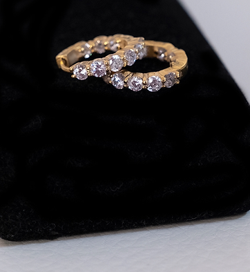 Small Round Hoop Earring