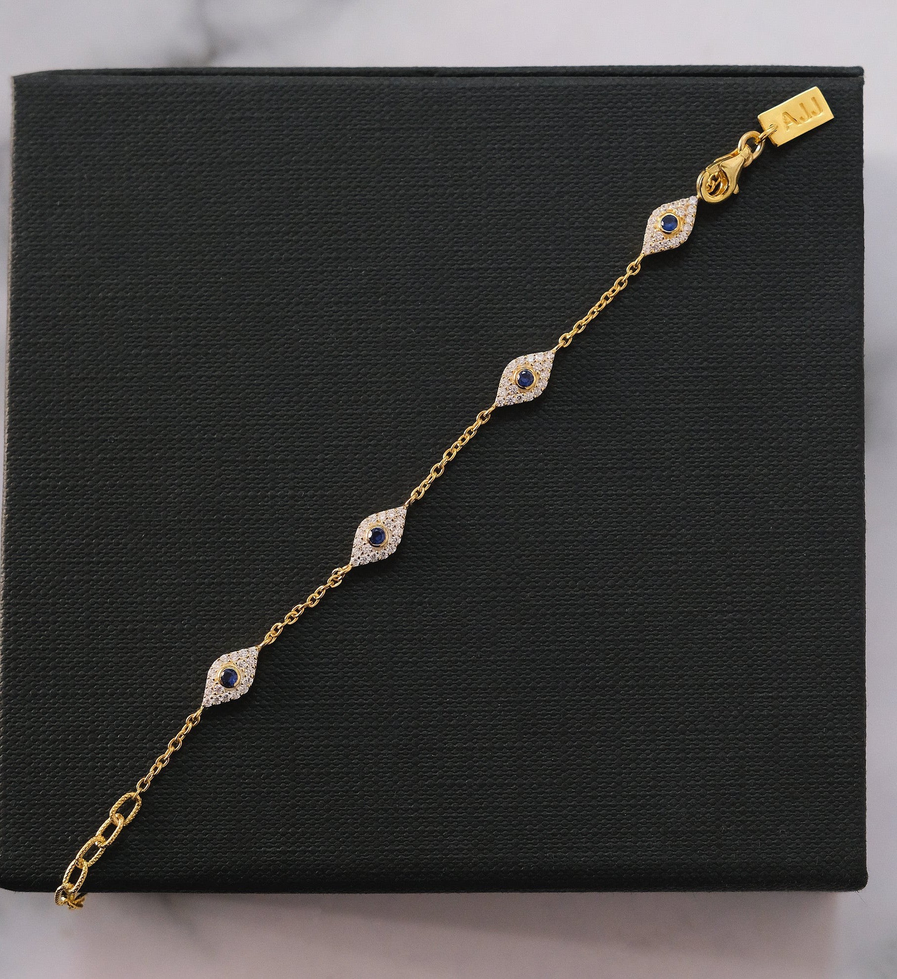 Evil Eye Diamond Bracelet