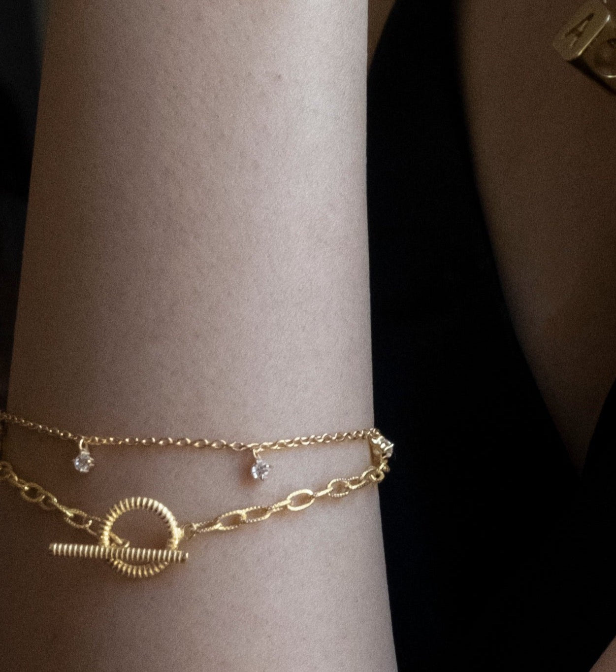 Drop Diamond Bracelet-Bracelets-Anushka Jain Jewellery