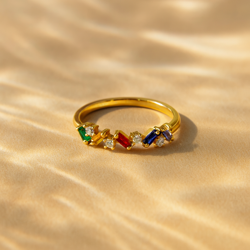 Enclave Cascade Ring-Rings-Anushka Jain Jewellery