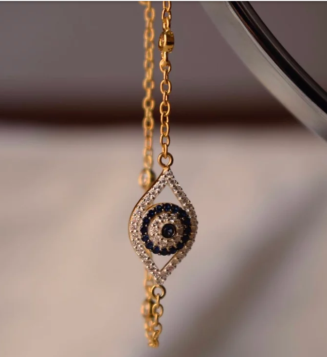 Evil Eye Bracelet-Bracelets-Anushka Jain Jewellery