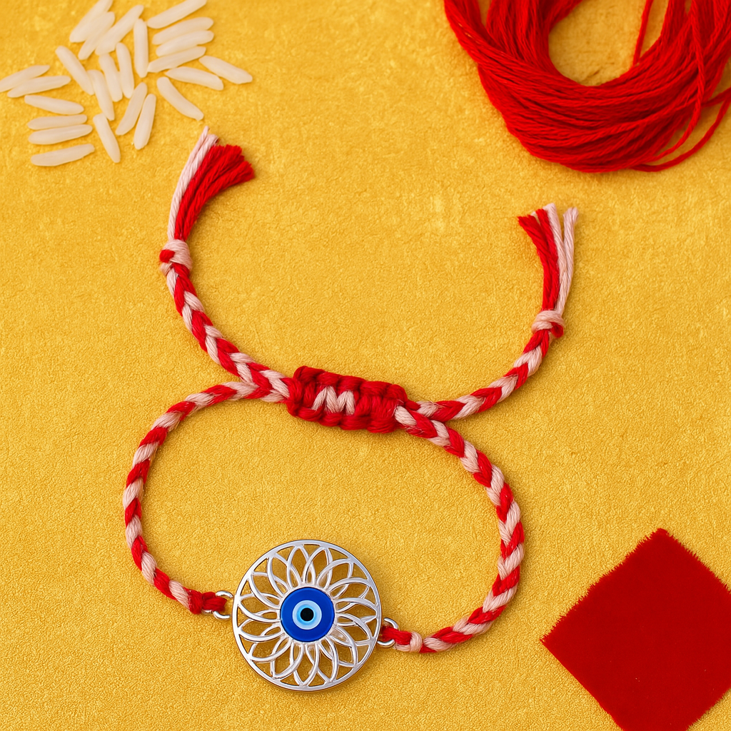 Evil Eye Chakra Rakhi-Anushka Jain Jewellery