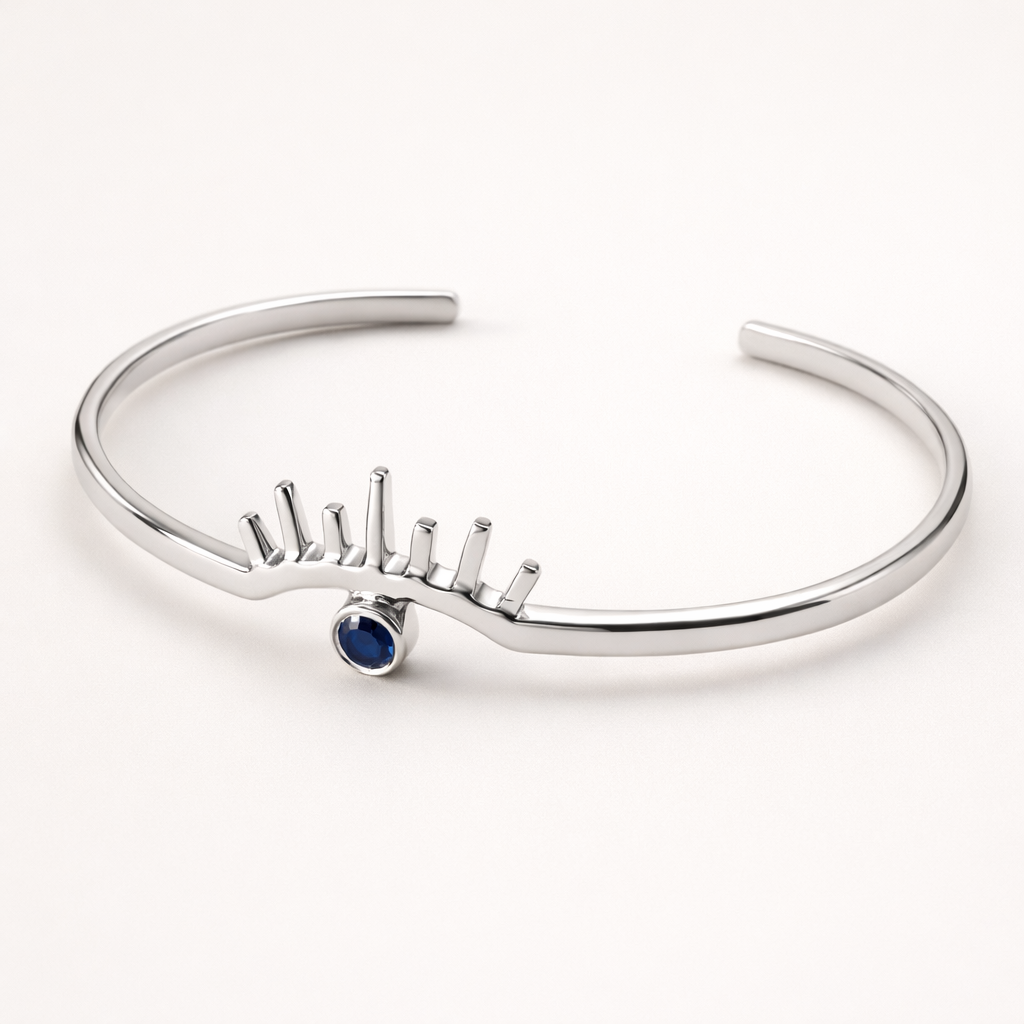 Evil Eye Cuff-Anushka Jain Jewellery