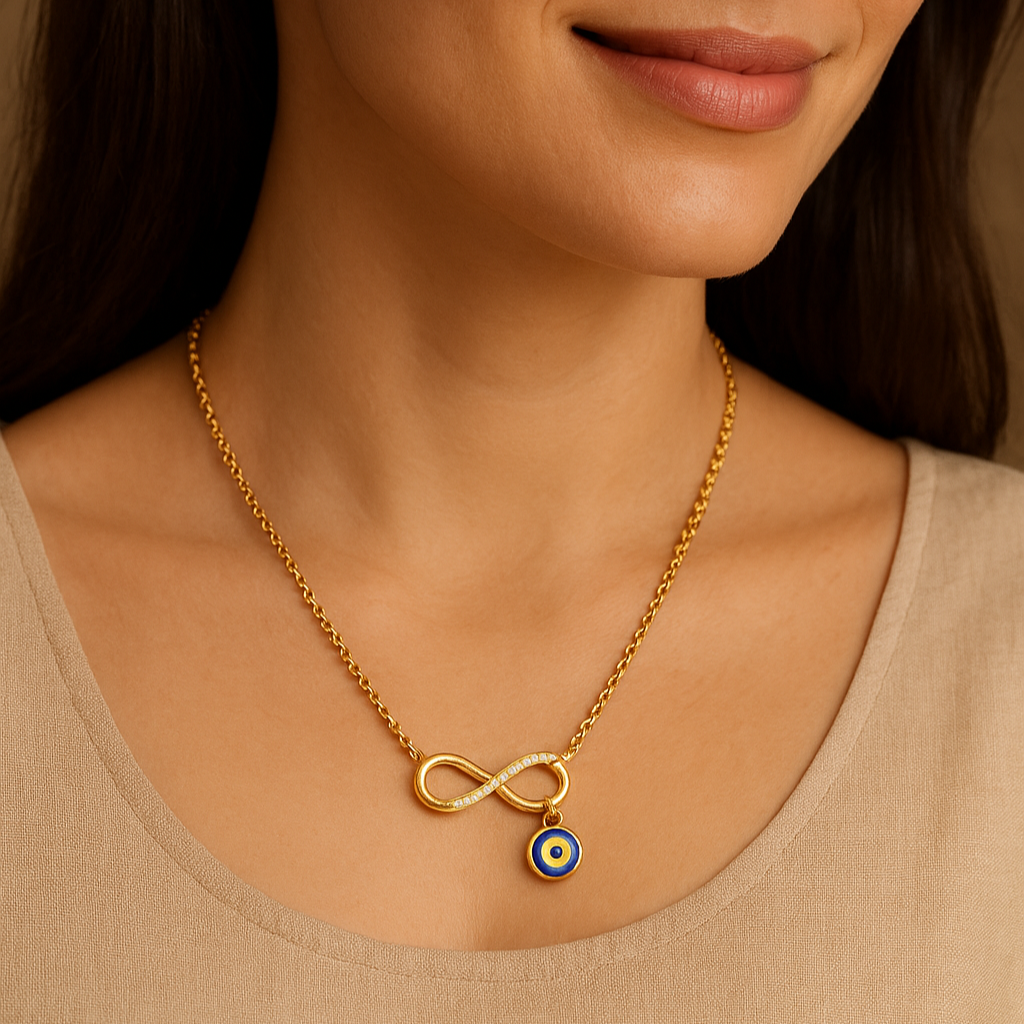 Evil Eye Infinity Mangalsutra-Anushka Jain Jewellery