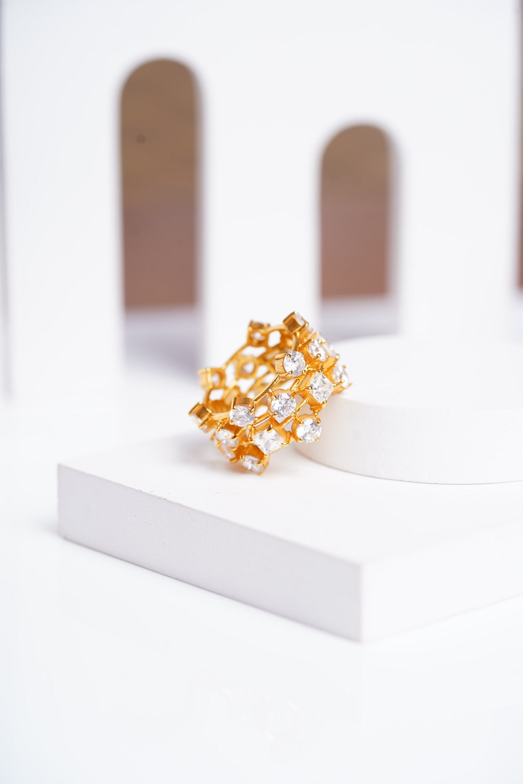 Fancy Diamond Ring-Rings-Anushka Jain Jewellery